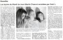 Leçon du mardi - article Ouest France 29 février